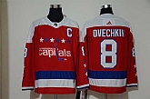 Capitals 8 Alexander Ovechkin Red Alternate Adidas Jersey,baseball caps,new era cap wholesale,wholesale hats
